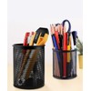 2 porte-stylos ronds, porte-stylos en maille métallique, boxes de arrangement