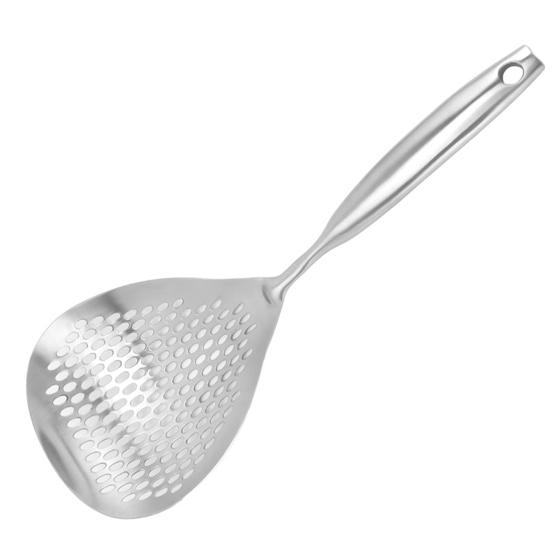 Kitchen Strainer Spoon Stainless Steel Straining Spoon Ladle Spider Strainer