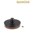 Wagner QuickClick® Felt Gliders, Furniture Glides, Chair Glides, Set of