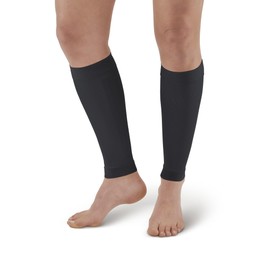Ames Walker AW Style 5101 Microfiber 20-30 mmHg Firm Compression Leg Sleeves Natural Medium