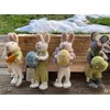 Én Gry & Sif Hand-Felted Easter Bunny with Ornament -