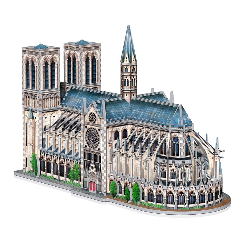 Wrebbit3D Notre-Dame de Paris 3D Puzzle | 830 Jigsaw Puzzle
