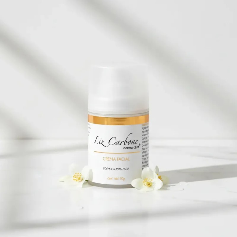 Crema Facial Anti Edad Día Y Noche Con Colageno Liz