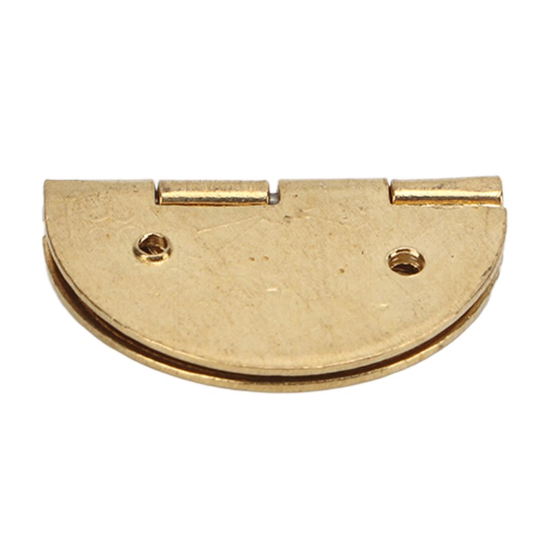 10pcs Mini Antique Hinges Round Exquisite Retro Design Corrosion Resistance