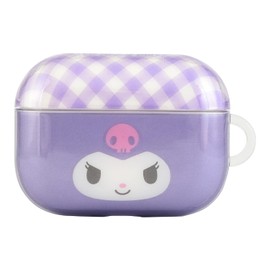 Gourmandise SANG-189KU Sanrio Characters AirPods Pro Compatible, Soft Case, Kuromi