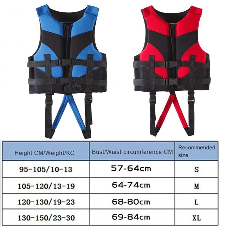 Life Jacket for Kids Watersports Swim Vest Flotation Device Trainer