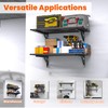 Ultrawall Heavy Duty Garage Wall Shelves, 2 x 4 ft