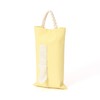 Francfranc Quilted Hanging Tissue Cover Yellow Tissue Case Wall Hanging