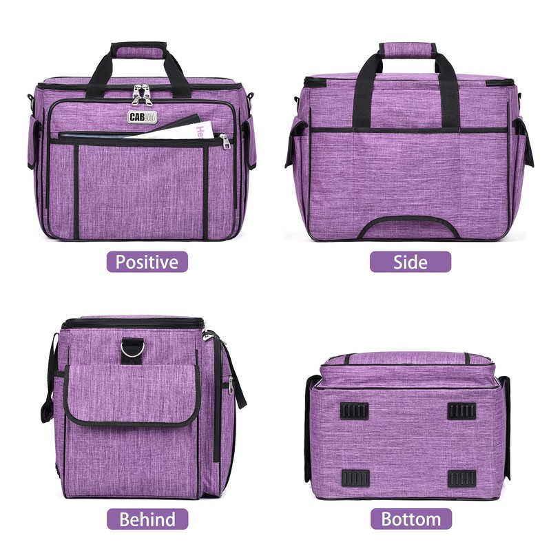 CAB55 Sewing Machine Case, Sewing Machine Carrying Bag with Removable
