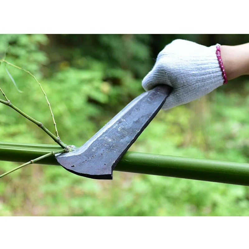 Extra Thick Steel Blade Brush Axe-King of The Machete,Heavy Duty