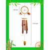 SusggO Wind Chime Dream Catcher and Bambu Wind Bell Wind