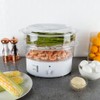 Classic Cuisine Food Steamer and Rice Cooker in one, Two-Tier