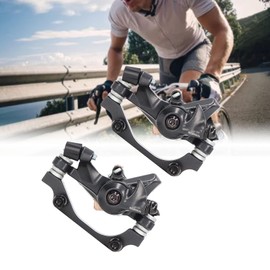 Bicycle Disc Brake Kit Front Rear Brake Calipers 160mm Rotors Aluminum Alloy Disc Brake Sets with Hex Wrench and Screw for 2 Pieces Disc Brake Disc Brake Disc Brake