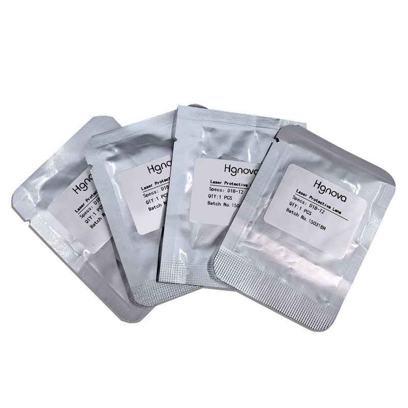 Hgnova 15 Pcs Laser Protective Lens D18*2mm for 1000-3000w 4
