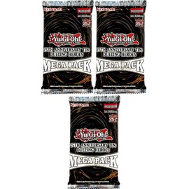 Yu-Gi-Oh! TCG: 25th Anniversary Tin: Dueling Heroes Loose Booster Packs (Triple Pack)
