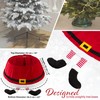 DECO EXPRESS Christmas Tree Skirt - Funny Christmas Santa Tree