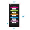 Organization Pocket Chart, Wall File Organizer Folder with 5 File