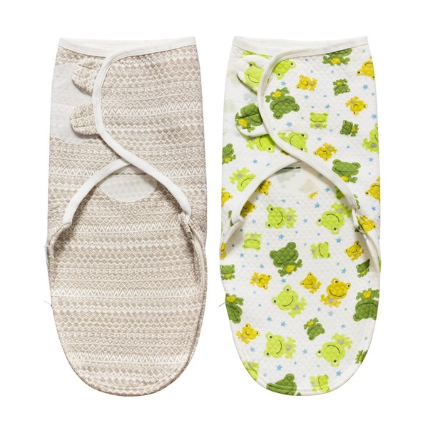 Little Tots Swaddle Blanket for Baby Girl Boy Easy Change
