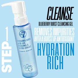 W7 Self Care Skincare Set | Face Cleanser, Toner, Serum, Moisturizer & Lip Mask | Complete Daily Face Routine | Full Size, Long Lasting Products to Use at Home