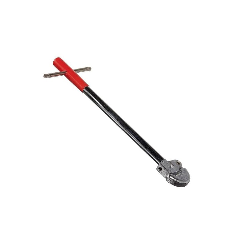 Tooltime® Plumbers 16" Adjustable Basin Wrench with Green PVC Grip