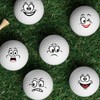 PLIGREAT Funny Expressions Golf Ball Markers 32 Pcs Creative Pattern