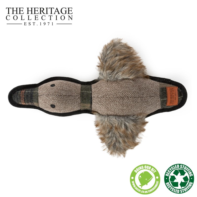 Ancol Heritage Collection Tweed Duck Dog Toy