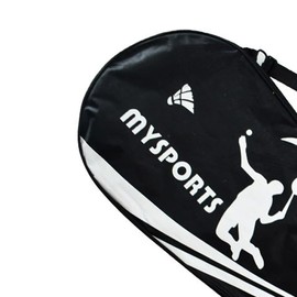 miaomiao Waterproof Badminton Bag, Badminton Racket Bag for 2 Rackets, Sports Badminton Shoulder Bag, Shoulder Badminton Bag