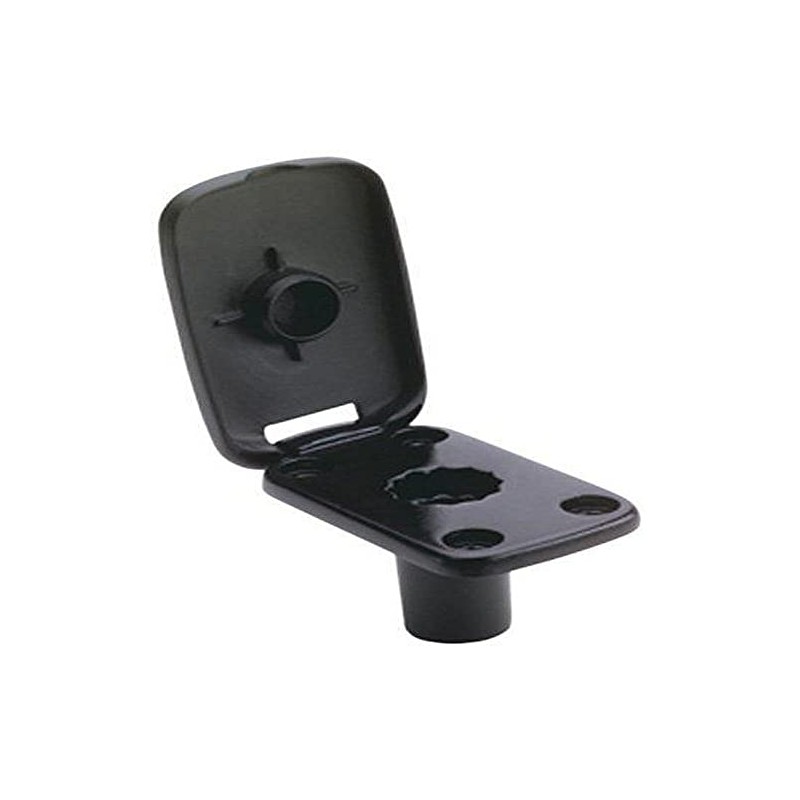 Attwood Corporation 5022-7 Black Flush Mount Base