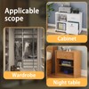 Cionyce 50 Pack Drawer Repair Kit Dresser Bottom Repair Fixing,Furniture