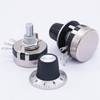 TWTADE / 2pcs Single Turn Rotary Carbon Linear Variable Potentiometer