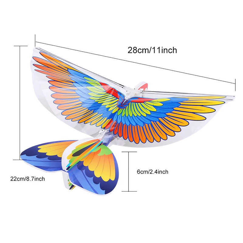 Flying RC Birds Eagle Parrot Kids Children Remote Control Bird