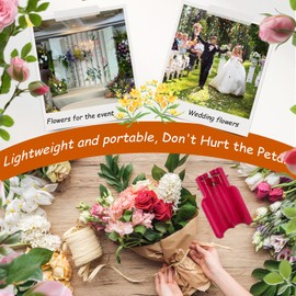 HSFOOYL 2pcs Rose Thorn Remover, Roses Leaf Stripper Tool, Safe, Efficient, and Painless Rose Stem Cleaning | Ergonomic Design for Florists, DIYers, and Flower Enthusiasts