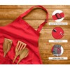Utopia Kitchen 10 Pack Bib Apron, Unisex Adjustable Aprons with