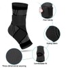 2 Pieces Adjustable Ankle Brace, Compression Cuff, Arch Support and