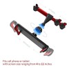 Car Headrest Mount 360° Rotating Tablet Phone Holder Backseat BracketRed