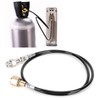 50in CGA320 Soda Hose CO2 Cylinder Refill Adapter Kit for