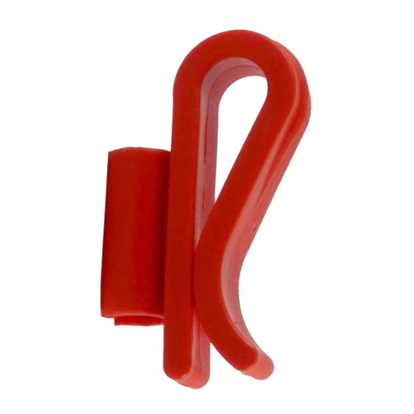 Home Brew Ohio Racking Cane Holder, Red Plastic, Fits 5/16 Inch Racking Cane