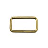 Wuuycoky 1.5" Inner Length Bronze Rectangle Rings Loop Ring No