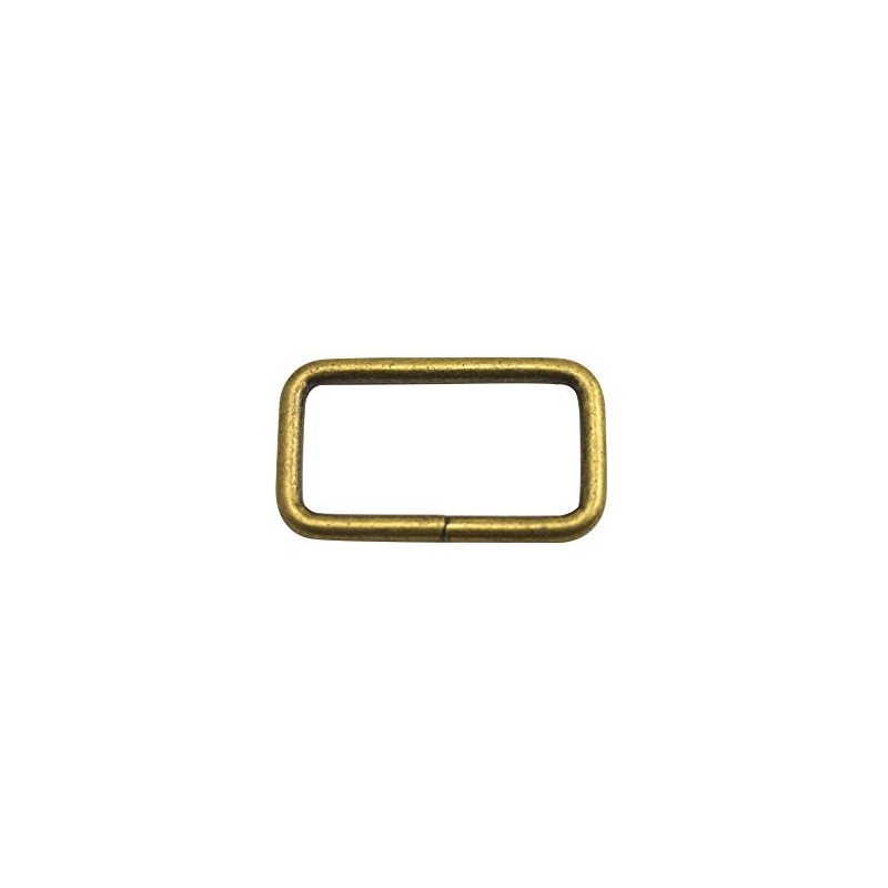 Wuuycoky 1.5" Inner Length Bronze Rectangle Rings Loop Ring No
