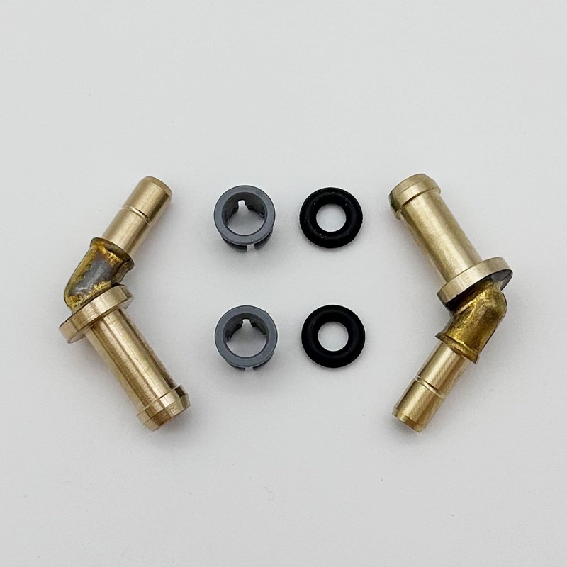 2 pcs LR049990 Thermostat Water Outlet Tube Connector Fit for