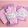 Spa Solutions - Guantes de baño exfoliantes