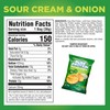 Pure Protein Popped Crisps, Sour Cream & Onion, High Protein