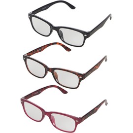 Betsey Johnson VMP2035 Black Rose 3-Pack Assorted +2.00, assorted colours