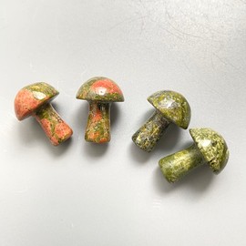 VIE Crystal Mushroom, 2cm, Unakite