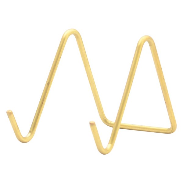 Brass Wire Stand, Small, Gold, Smartphone Stand, Card Stand, Business