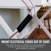 VELCRO Brand Mountable Cable Sleeve | Cord Management Mounts on