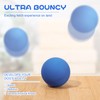 Hiboom 15 Pack Natural Rubber Tennis Balls for Dogs Catching