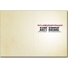 Cowboy Owl - Avanti Funny Birthday Card