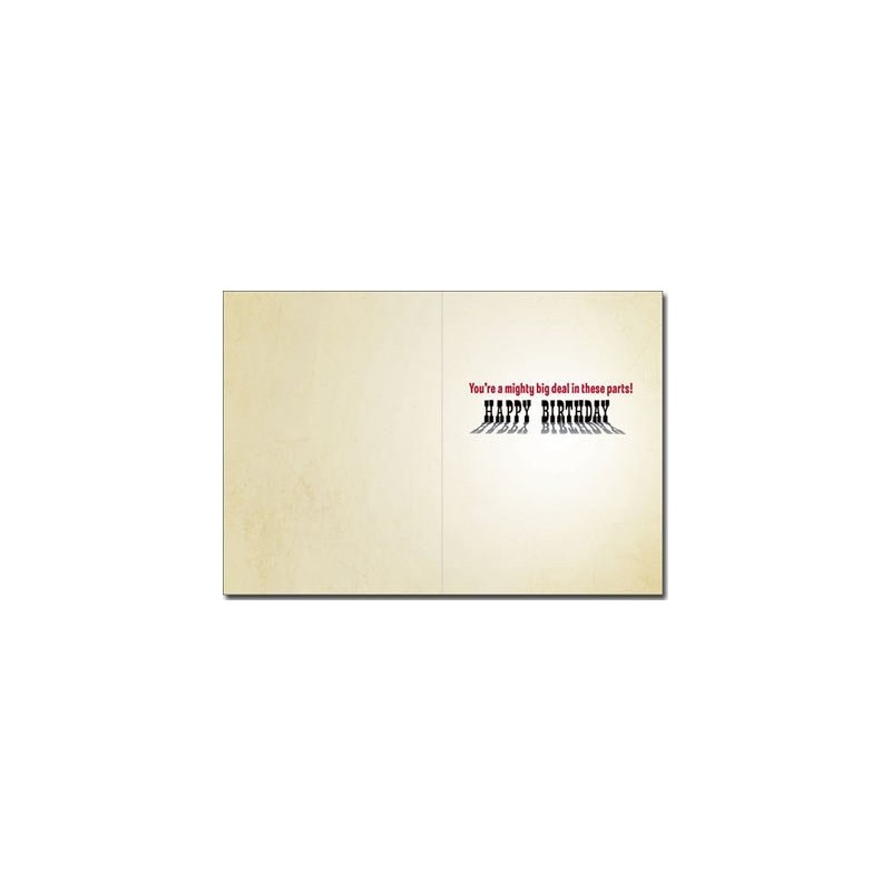 Cowboy Owl - Avanti Funny Birthday Card