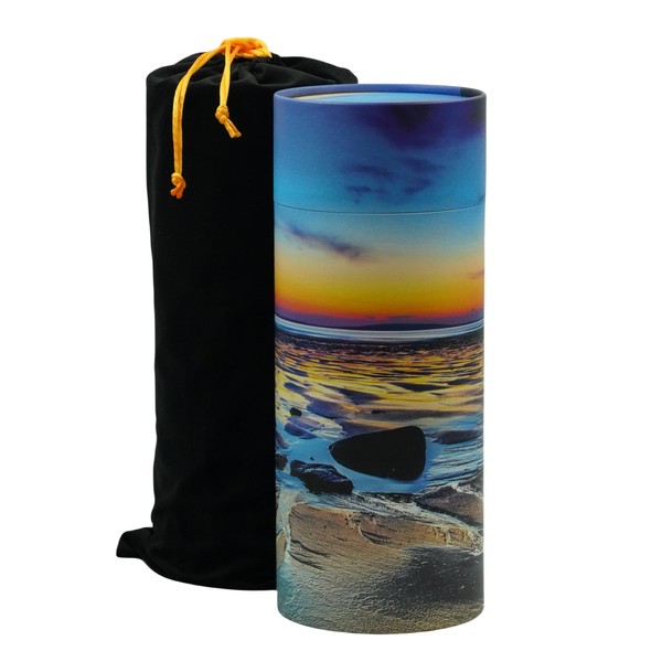 Biodegradable Paper Urn for Scattering Ashes, Scattering Tube for Human